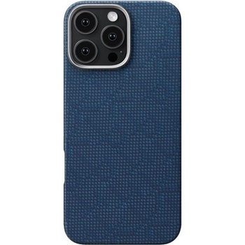 PITAKA Калъф Pitaka - Tactile Woven, iPhone 16 Pro Max, Dark Blue (8594184315781)