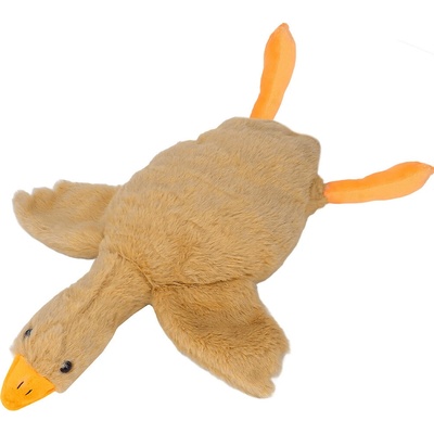 Aga4Kids Plyšový vankúš Hus Hnedá 50 cm