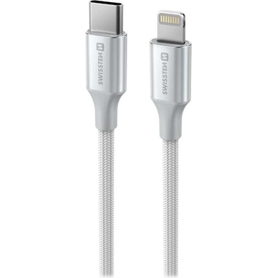 Swissten 71529204 USB-C / Lightning, 1,5m, bílý