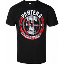 NNM tričko metal Pantera Skull Circle čierne