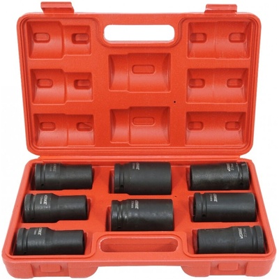 VERKE Gola ořechy šestihranné kované 3/4", nástrčné hlavice sada 8 kusů 17-32mm V39471 – Hledejceny.cz