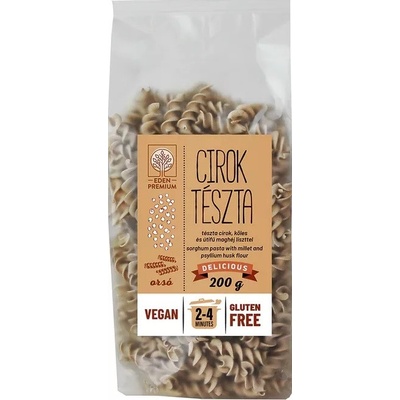Éden Prémium Bezlepkové cirokové cestoviny fusilli 200 g