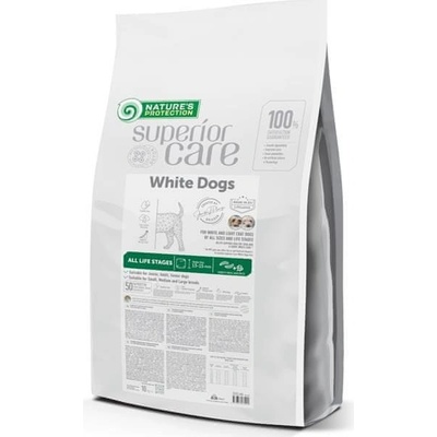 Nature's Protection Superior Care Dog Dry White Dogs Insect 10 kg