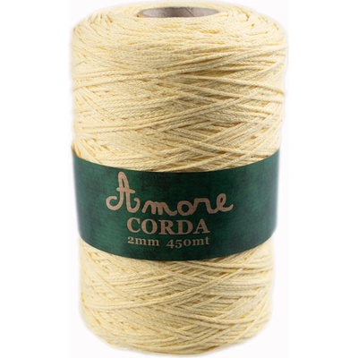 Borgo de Pazzi Amore CORDA 2mm Vanilková 120