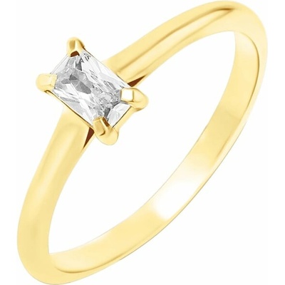 Eppi Zásnubný prsteň s emerald lab grown diamantom Berlana RE47690
