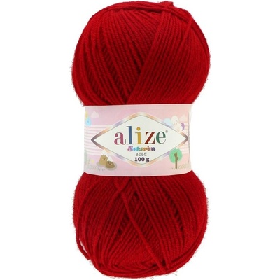 Alize Sekerim Bebe 106 červená škorica
