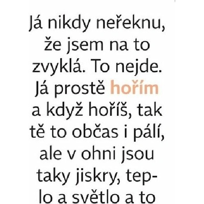 Hořím - Simona Bagarová