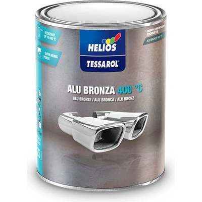 Helios TESSAROL ALU BRONZ 400°C na vysoké teploty strieborná 10 l