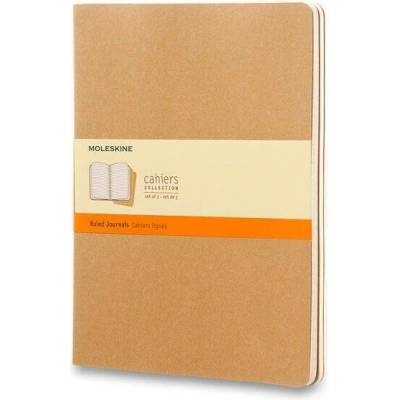 Moleskine Sešity Cahier B5 linkovaný 3 ks karton
