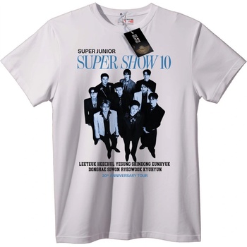 NOONEBRAND Тениска Super Show 10 20-годишнина - M, White