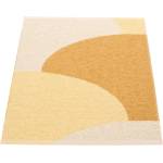 Pappelina Килим за открито и закрито в цвят жълта охра 70x90 cm Hill Ochre Pale Yellow - Pappelina (HI5B709)