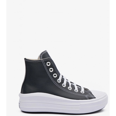 Converse Chuck Taylor All Star Move dámské kožené kotníkové tenisky černé