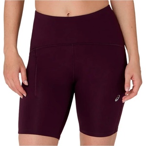 ASICS Дамски клин за бягане Asics Women's Road High Waist 8'' Sprinter Running tights - Dark Aubergine - размер XL (127-0951-0415)