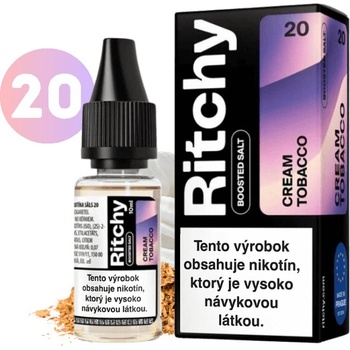 Ritchy Salt Cream Tobacco 10 ml 20 mg