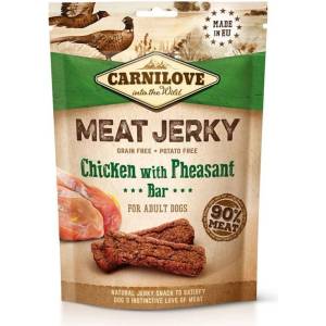 CARNILOVE Dog Jerky Пиле с Фазан Бар 100 г