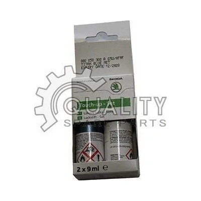 Tužka laková - modrá Titan ŠKODA Original OEM 000050300AG5W