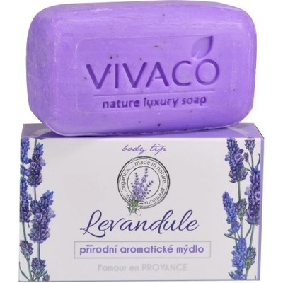 Vivaco Body Tip Levandulové prírodné tuhé mydlo 100 g