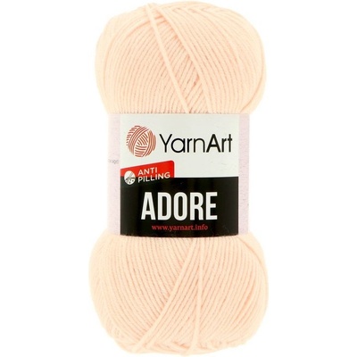 YarnArt Adore 360 svetlá marhuľková