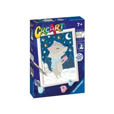 Cre Art Ravensburger CreArt for kids: Badger among the stars