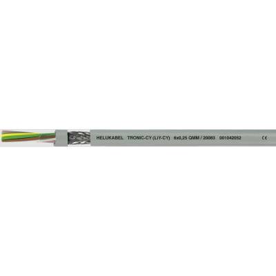 Helu 20062-500 dátový kábel LiYCY 10 x 0.34 mm² sivá 500 m