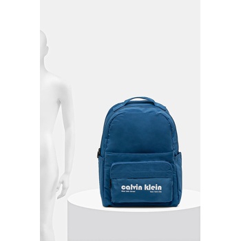 Calvin Klein Раница Calvin Klein в синьо голям размер с принт LV04G3162G (LV04G3162G)