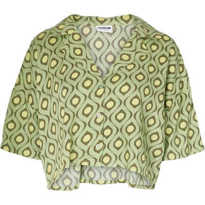 Noisy May Блуза 'Jules' зелено, размер L