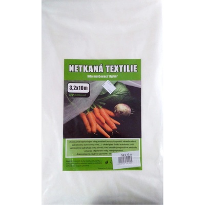 textília netkaná 1,6x5M biela 17g/m2