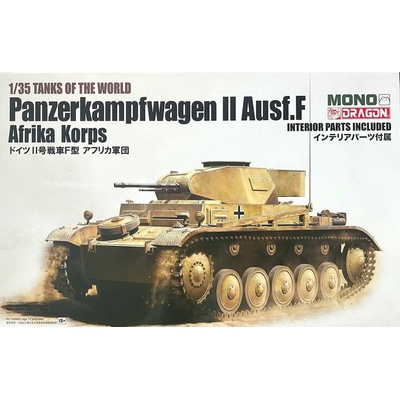 Dragon Pz.Kpfw.II Ausf.F AFRIKA KORPS Model Kit tank MD002 1:35