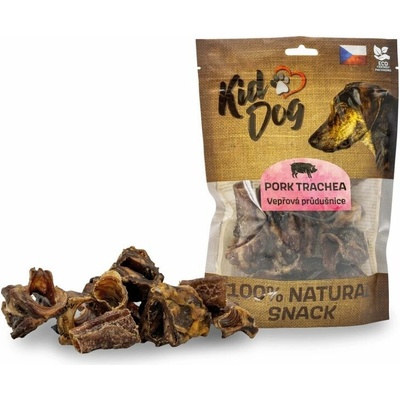 KIDDOG 100% Natural Snack bravčová krájaná priedušnica 4 - 5 cm / 200 g