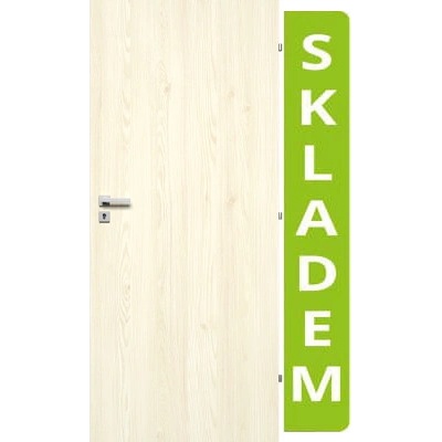 VILEN DOOR Plné hladké dveře IDEAL Modřín sibiřský 80 x 197 cm