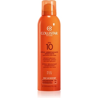 Collistar Special Perfect Tan Moisturizinig Tanning Spray слънцезащитен спрей SPF 10 200ml
