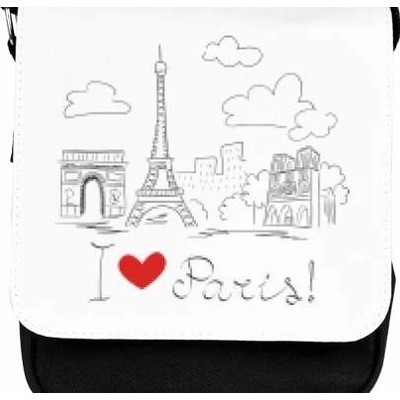 Malá brašna přes rameno I Love Paris
