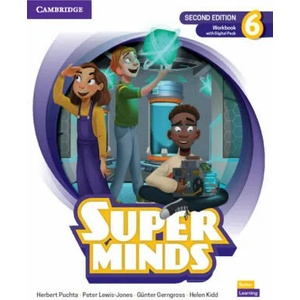 Super Minds Level 6 Workbook with Digital Pack British English (ISBN: 9781108909341)