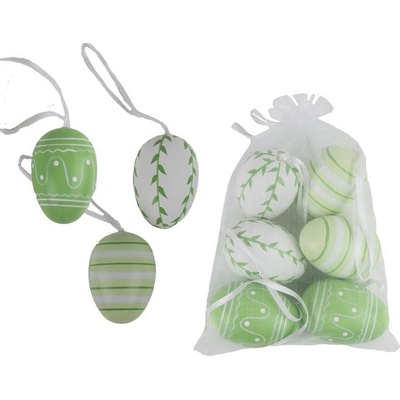 Dekoračné vajíčka, 6 ks X4772