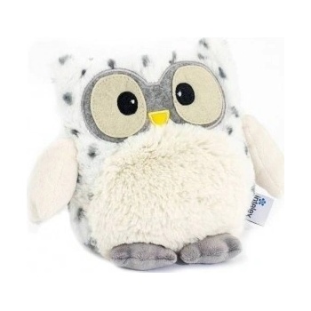 Hrejivá plyšová sova snežná - Hooty Friends (20 cm)