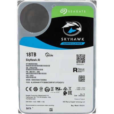 Seagate SkyHawk 18TB, ST18000VE002