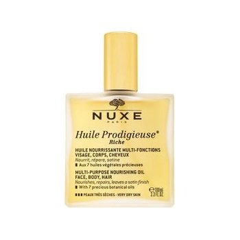 NUXE Huile Prodigieuse Riche Dry Oil Mултифункционално масло за много суха и чувствителна кожа 100 ml
