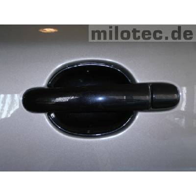 MILOTEC Kryty pod kľučky - misky, Škoda Roomster, 2006->