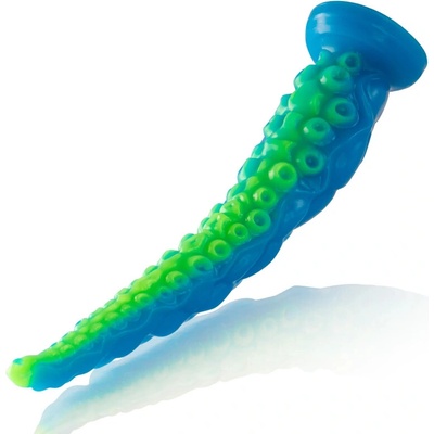 Epic Scylla Fluorescent Thin Tentacle Dildo Large Size