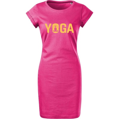 Dámské šaty Yoga purpurová