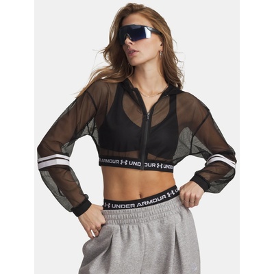 Under Armour HeatGear Mesh FZ černá