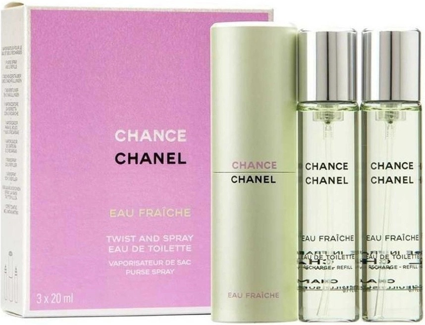 Chanel Chance Eau Fraîche toaletní voda dámská 3 x 20 ml od 2 676