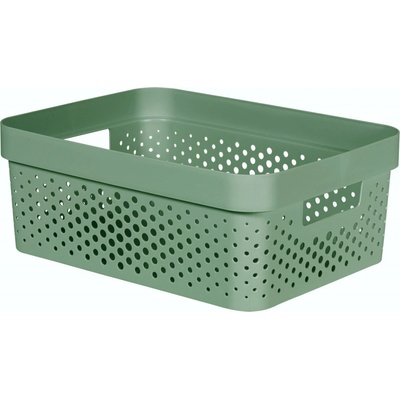 CURVER INFINITY 11L 36 x 27 x 14 cm, recyklovaný plast, zelený 04750-S86