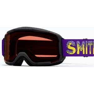 SMITH Детска скиорска маска Smith Daredevil S1 black donuts/blue sensor mirror antifog