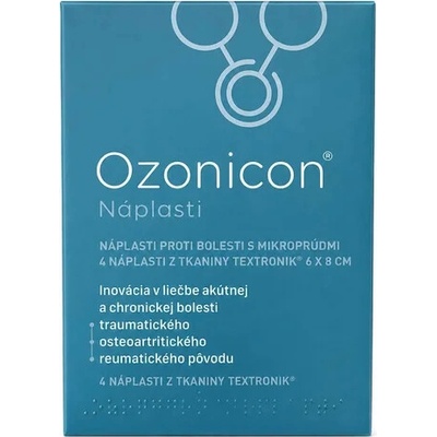 Ozonicon náplasti proti bolesti s mikroproudy 4 ks