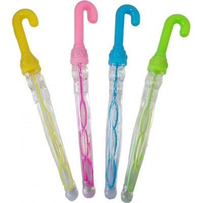 Bublifuk farebný dáždnik 26 cm modrá