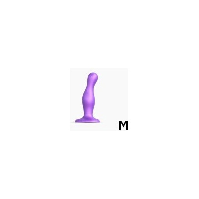 Lovely planet Strap-on-me Curvy M вълнообразно дилдо с вендуза - Purple (P25692)