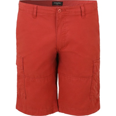 Jack & Jones Plus Карго панталон 'COLE CAMPAIGN' червено, размер 44