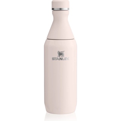 STANLEY All Day Slim Bottle неръждаема бутилка за вода малка Rose Quartz Gloss 350ml