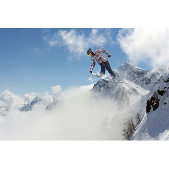 DIMEX ART s. r. o Флизелинов фототапет сноубордист 375 x 250 см